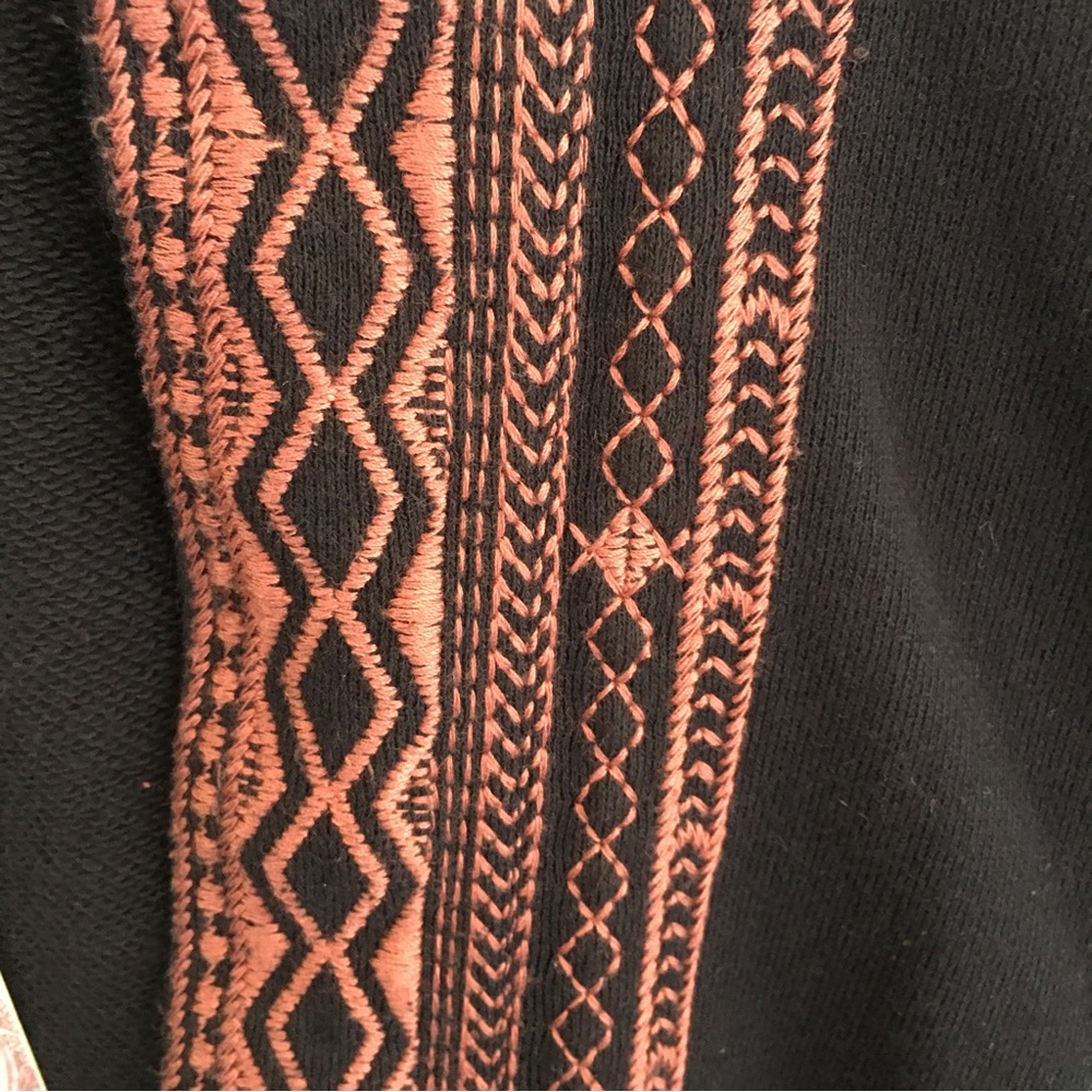 NWT Johnny Was eyal embroidered knit draped cardigan - Picture 7 of 12